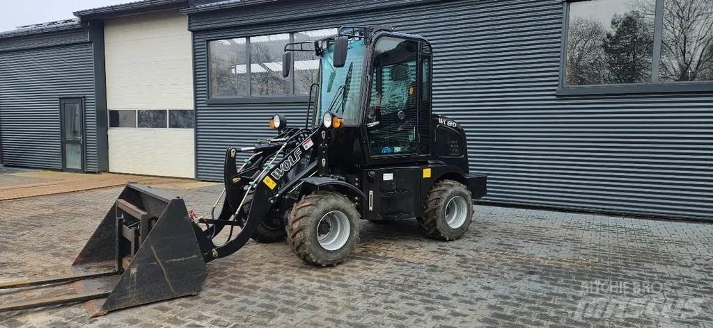 Wolf WL 80 loader Gumikerekes homlokrakodók