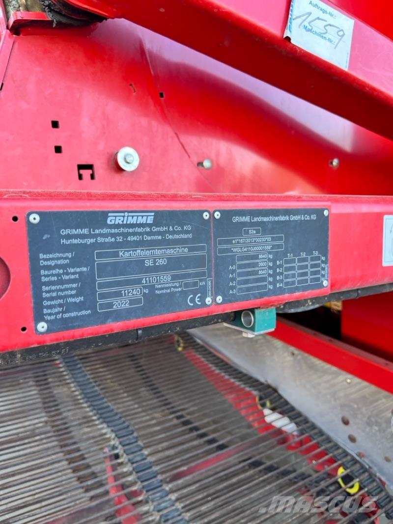 Grimme SE260 Egyéb mezőgazdasági gépek