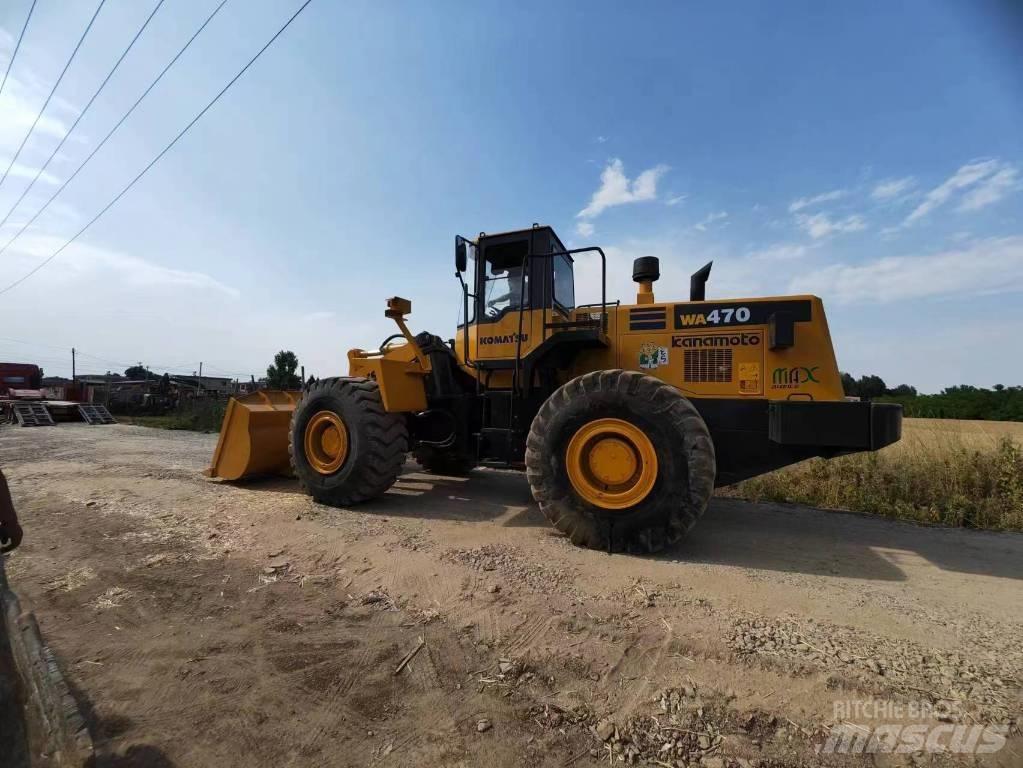 Komatsu WA 470-3 Gumikerekes homlokrakodók