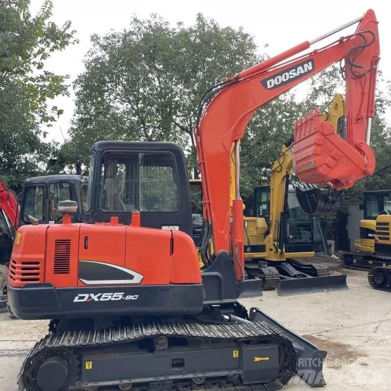Doosan DX 55-9C Mini kotrók < 7t