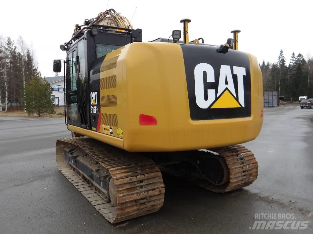 CAT 316 F Lánctalpas kotrók