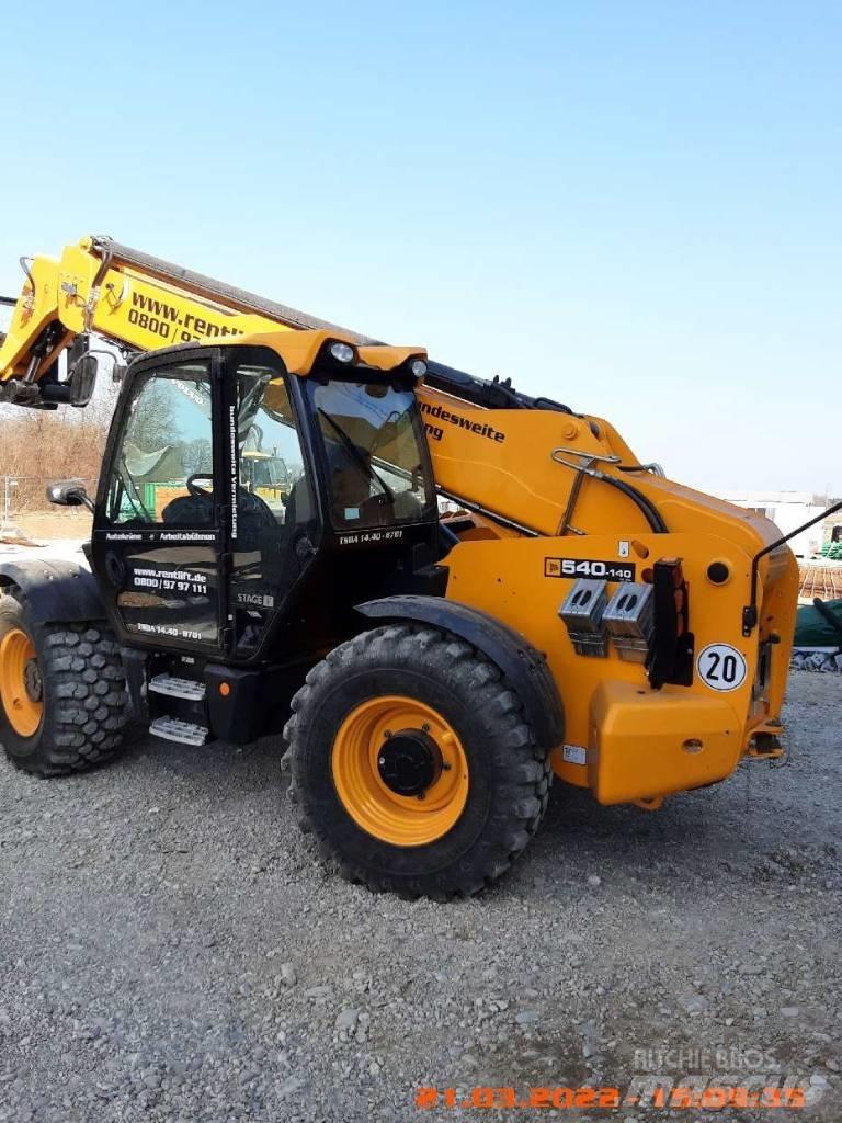 JCB 540-140 Teleszkópos rakodók