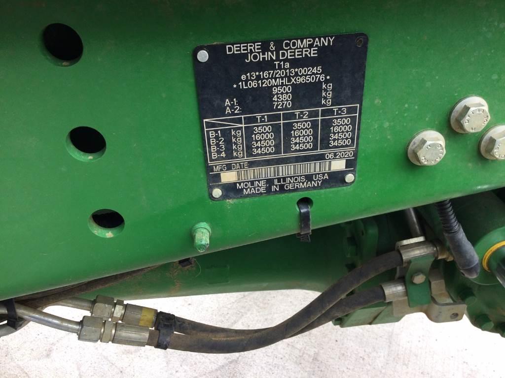 John Deere 6120M Traktorok