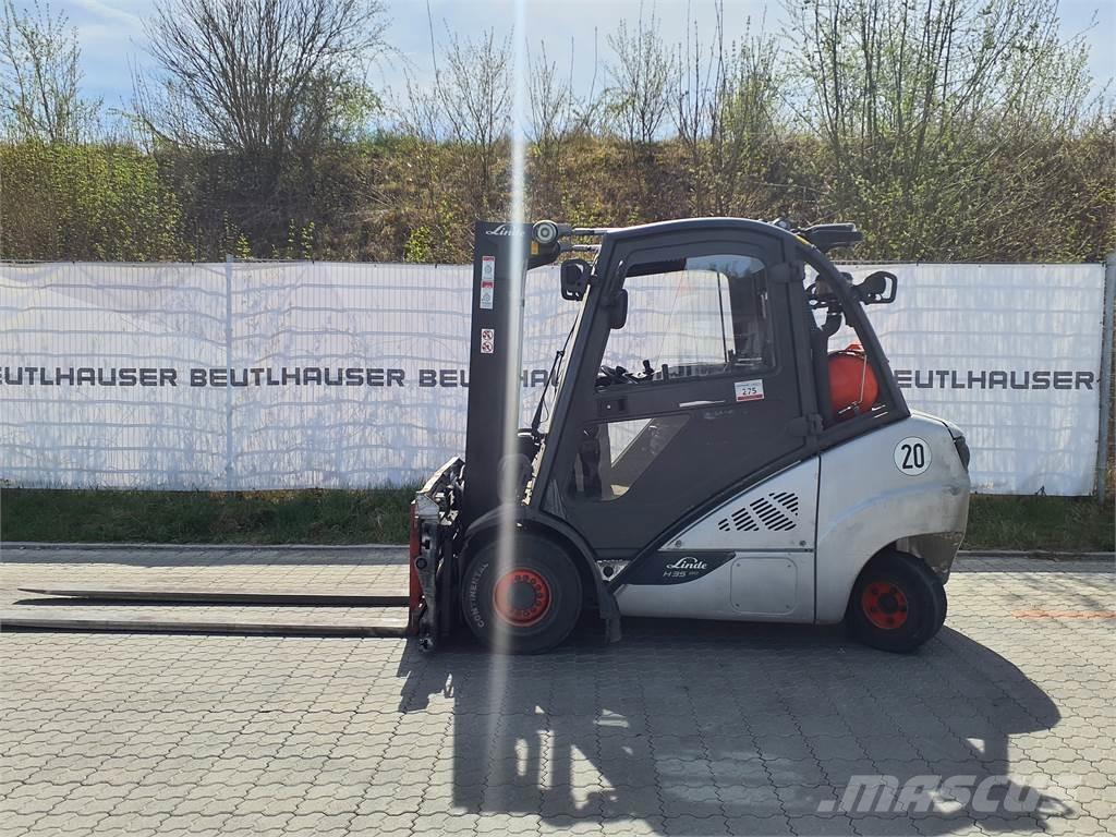 Linde H35T Gázüzemű targoncák