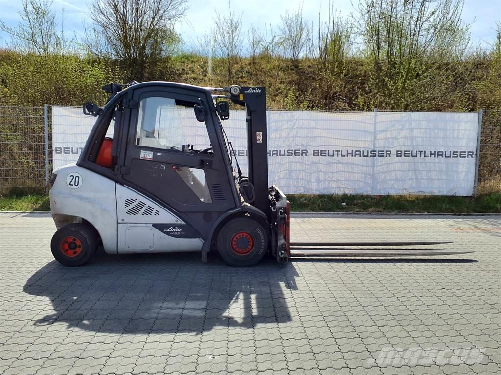 Linde H35T Gázüzemű targoncák