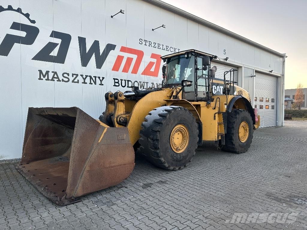 CAT 980 K Gumikerekes homlokrakodók