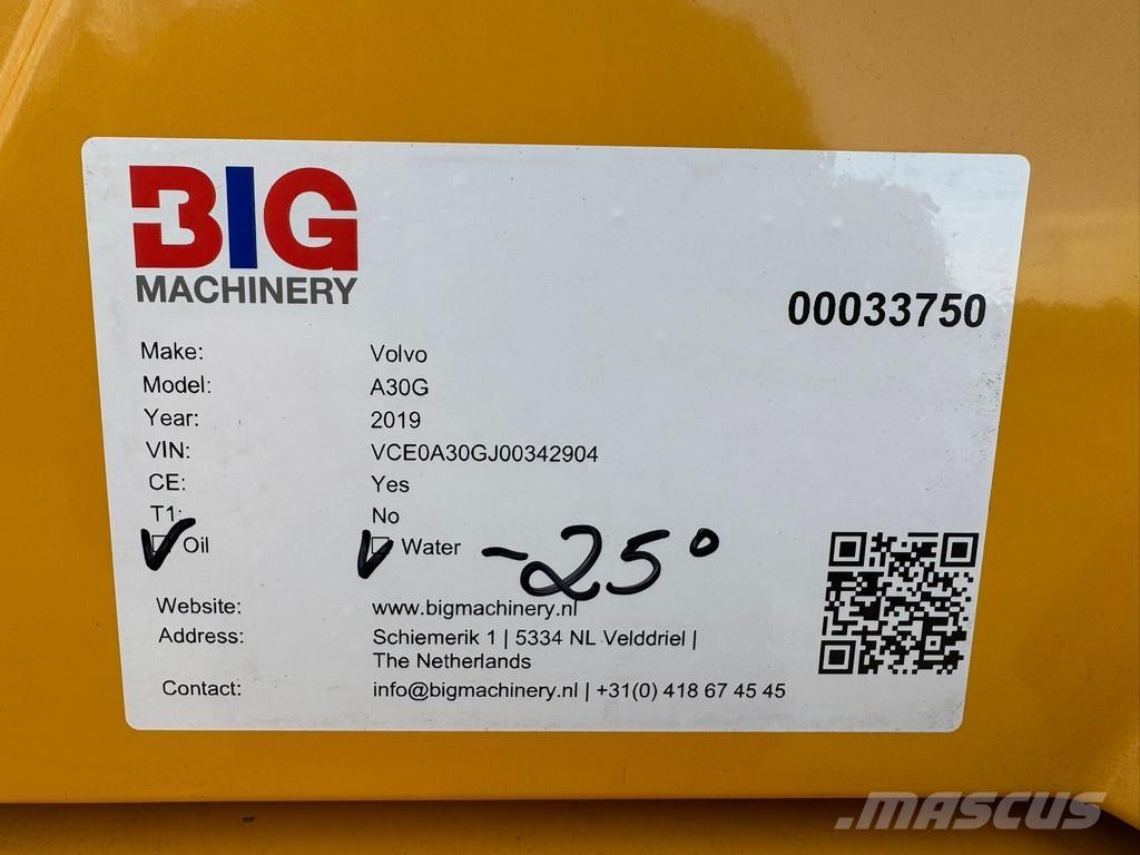 Volvo A30G Csuklósdömperek