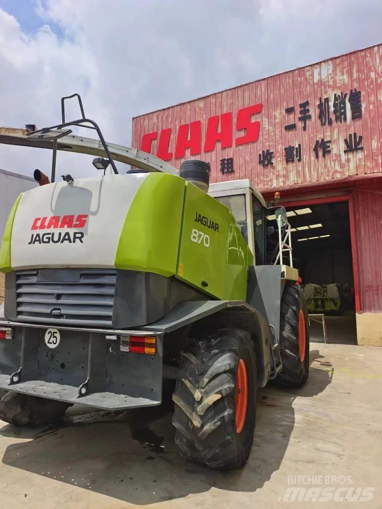 CLAAS Jaguar 870 Önjáró szecskázók