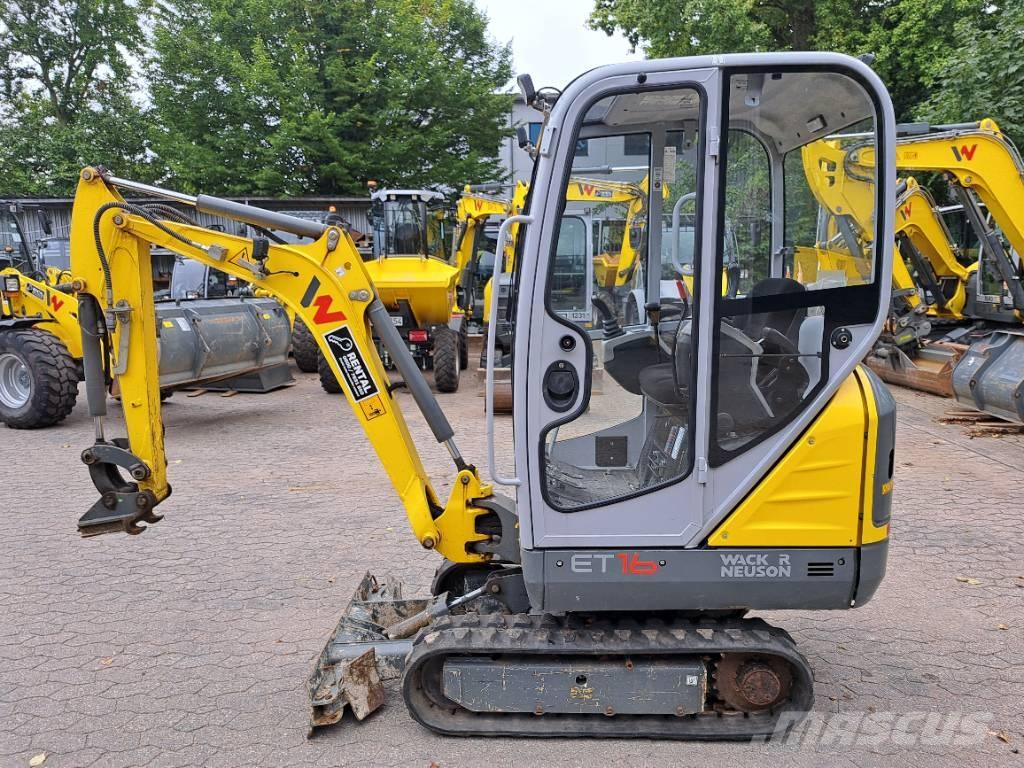 Wacker Neuson ET16 Lánctalpas kotrók