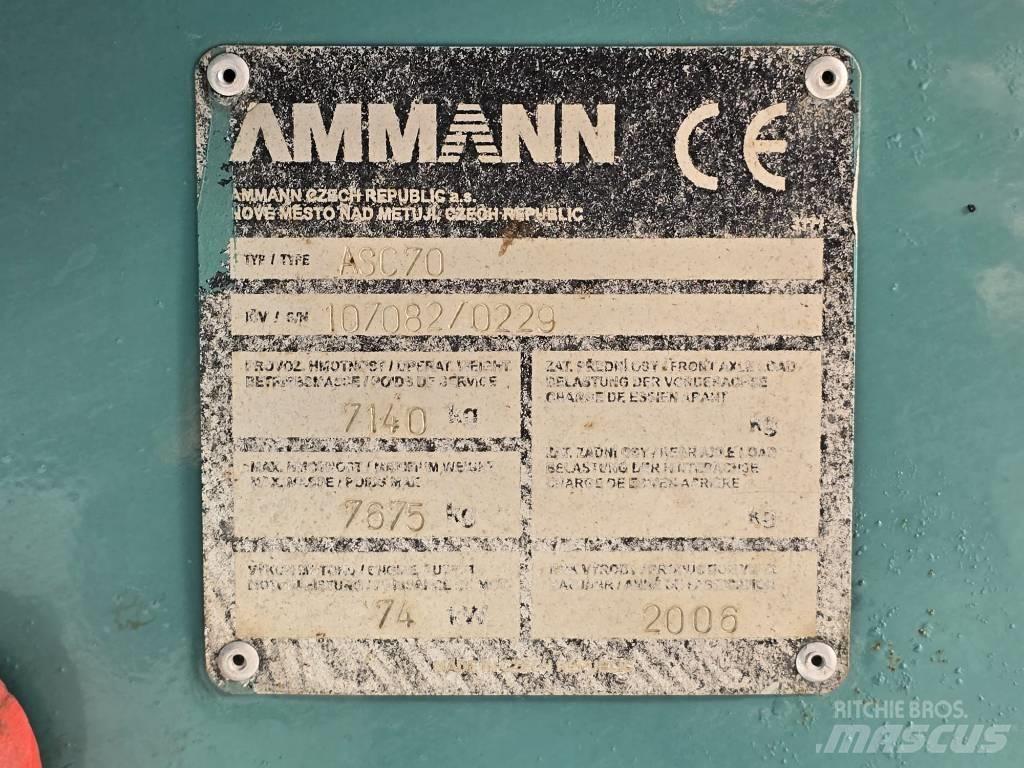 Ammann ASC 70 Kombinált hengerek