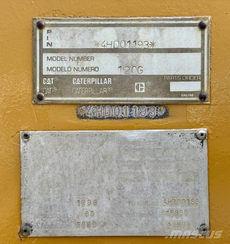 CAT 120 G Gréderek