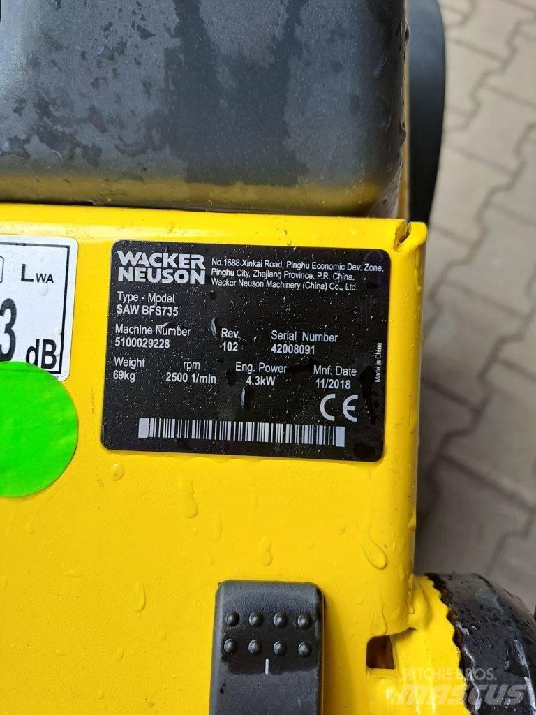 Wacker Neuson BFS735 Kő és Betonvágó eszközök