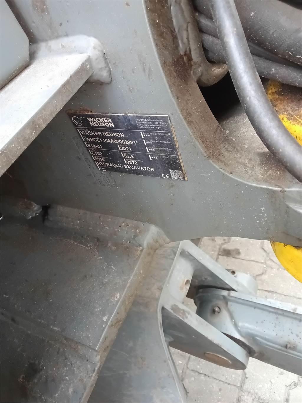 Wacker Neuson ET90 Lánctalpas kotrók