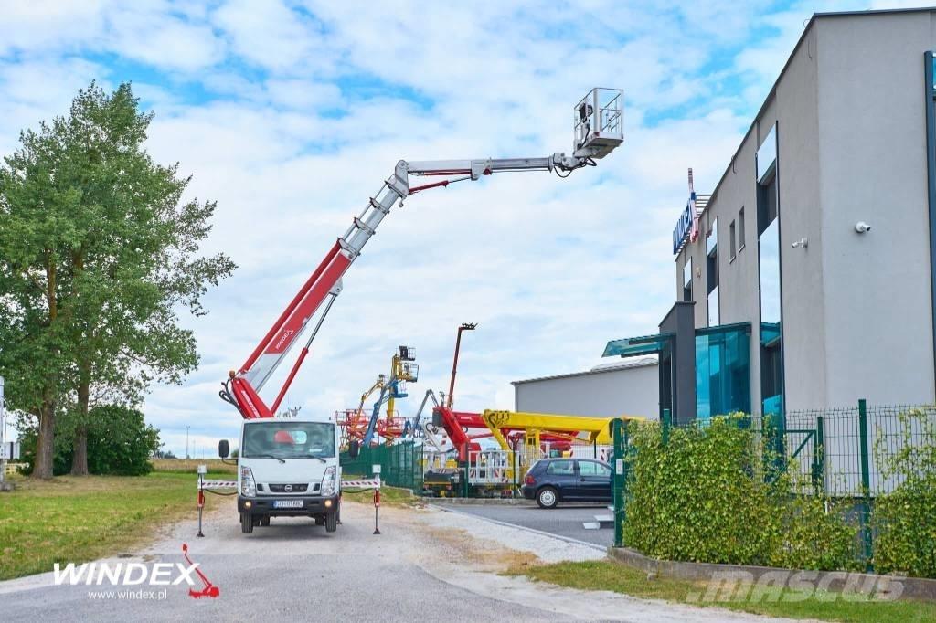 Multitel MJ 226 Teherautóra szerelt emelők és állványok