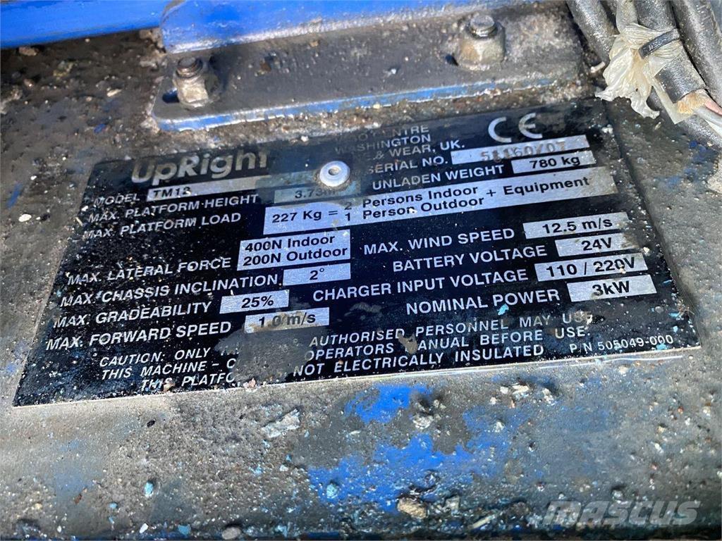 Snorkel TM12 Személyemelők