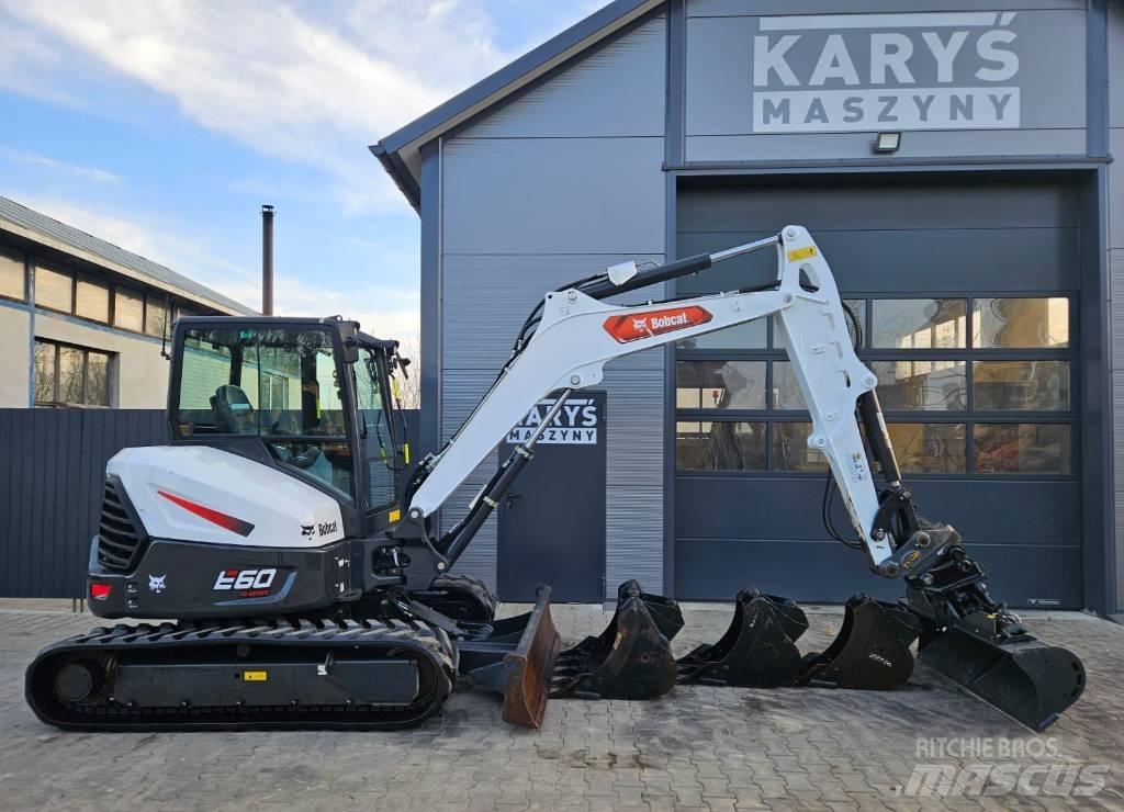 Bobcat E 60 Mini kotrók < 7t