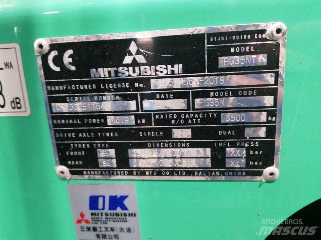 Mitsubishi FG35NT Gázüzemű targoncák