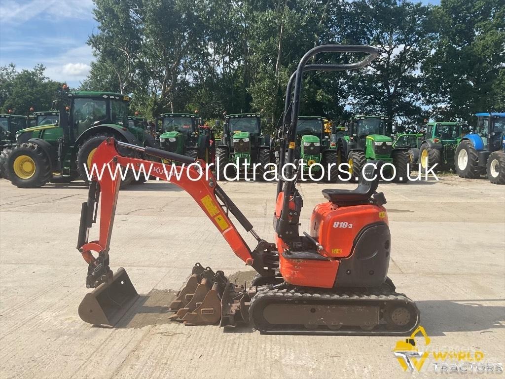 Kubota U 10-3 Mini kotrók < 7t