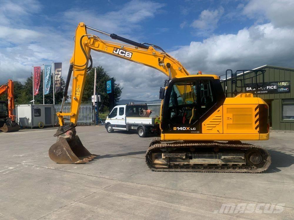 JCB 140 X LC Lánctalpas kotrók