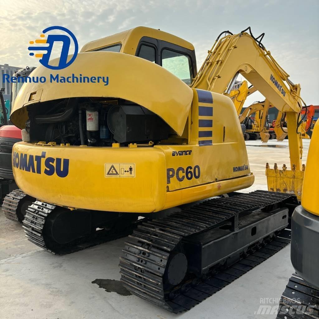 Komatsu PC 60 Mini kotrók < 7t