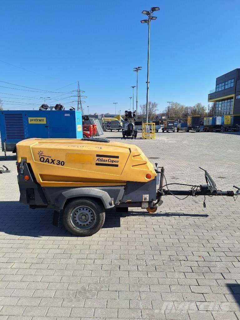 Atlas Copco QAX 30 Dízel áramfejlesztők