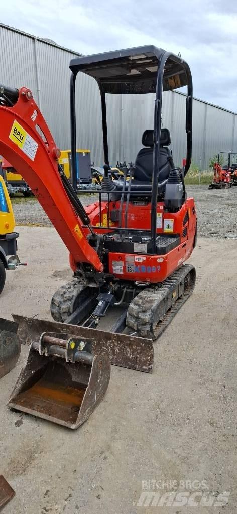 Kubota U 17-3 Mini kotrók < 7t