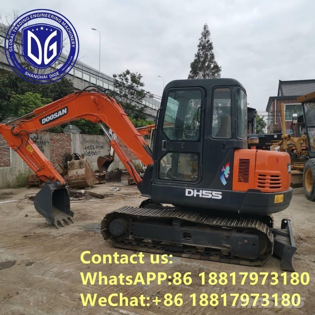 Doosan DH55 Mini kotrók < 7t