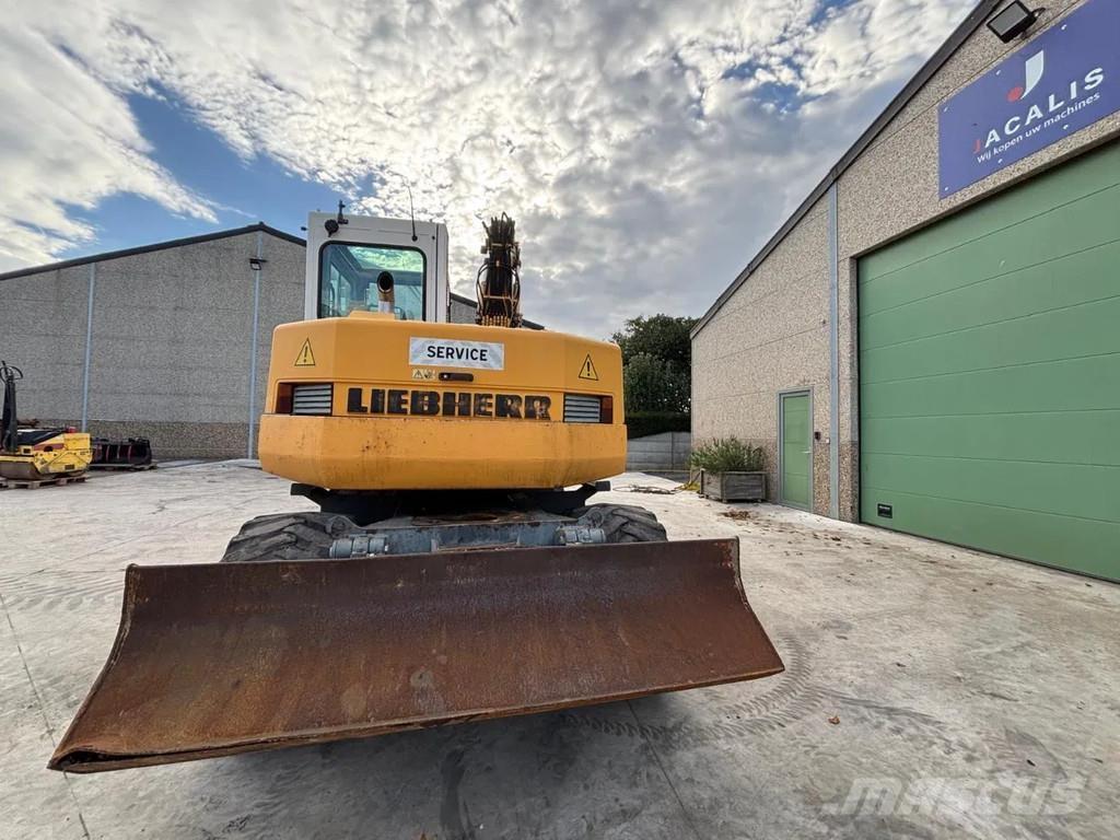 Liebherr A308 Gumikerekes kotrók