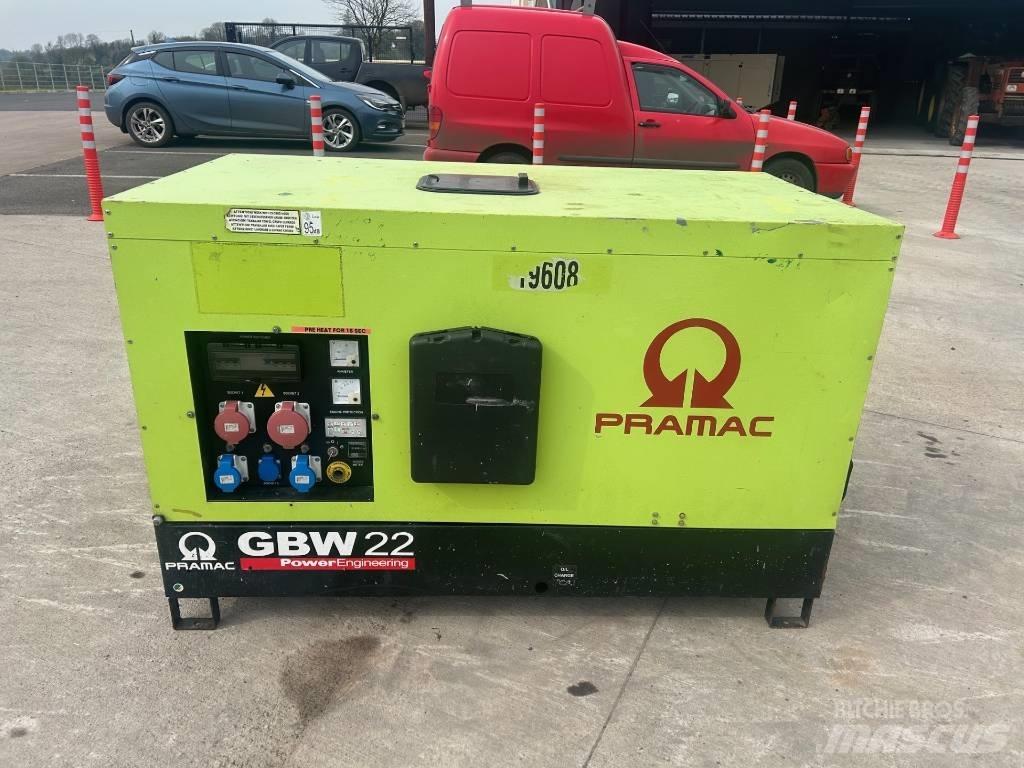 Pramac GBW 22 Dízel áramfejlesztők