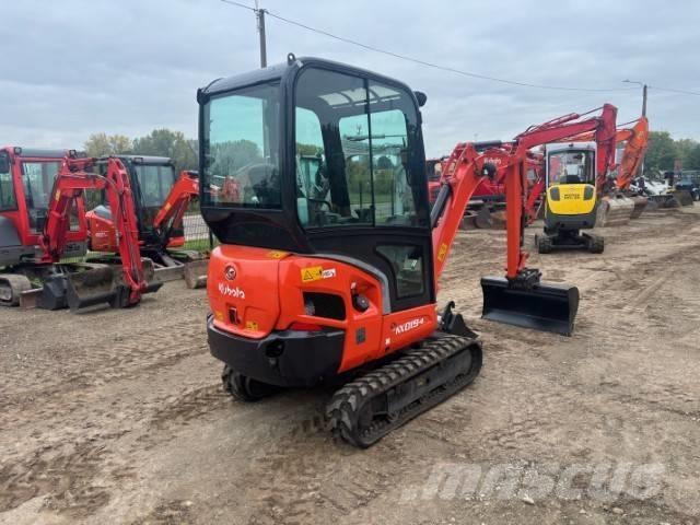 Kubota KX 019-4 Mini kotrók < 7t