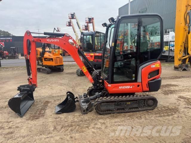 Kubota KX 019-4 Mini kotrók < 7t