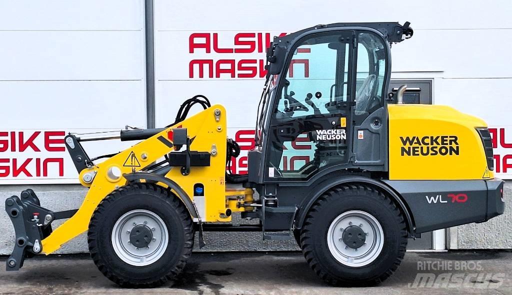 Wacker Neuson WL 70 Gumikerekes homlokrakodók
