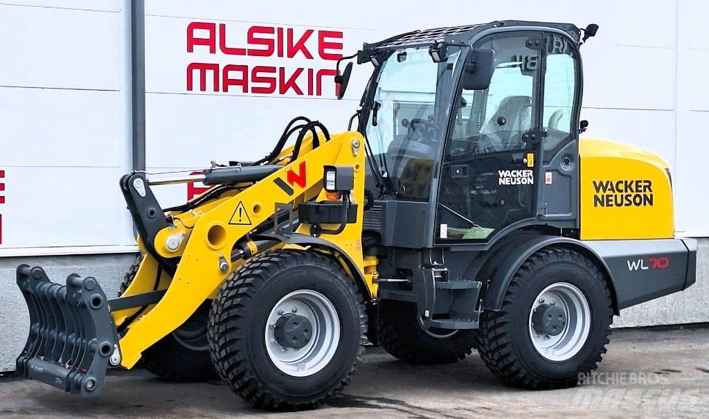 Wacker Neuson WL 70 Gumikerekes homlokrakodók