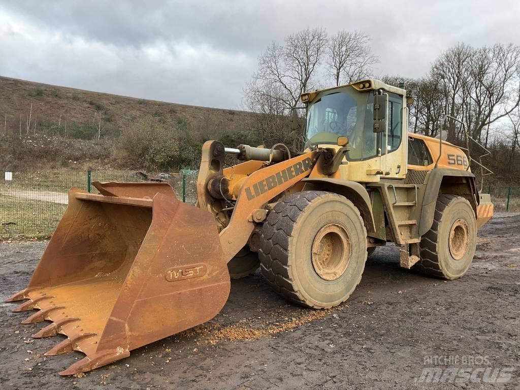 Liebherr L 566 Gumikerekes homlokrakodók