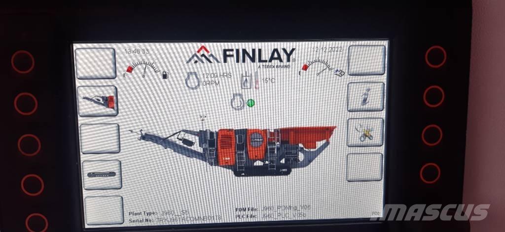 Terex Finlay J-960A Mobil törőgépek
