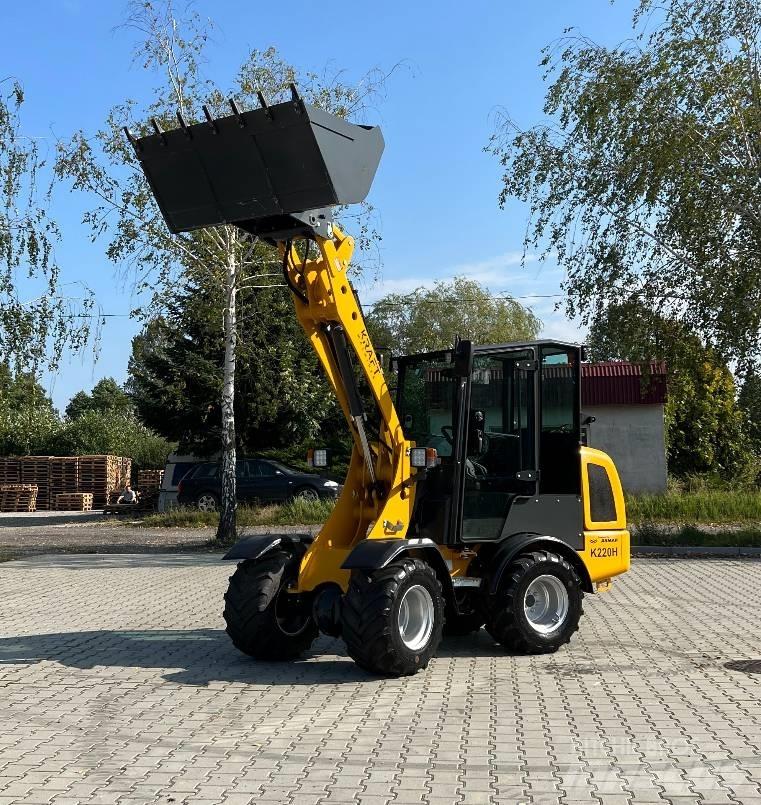 Kraft K220H Gumikerekes homlokrakodók