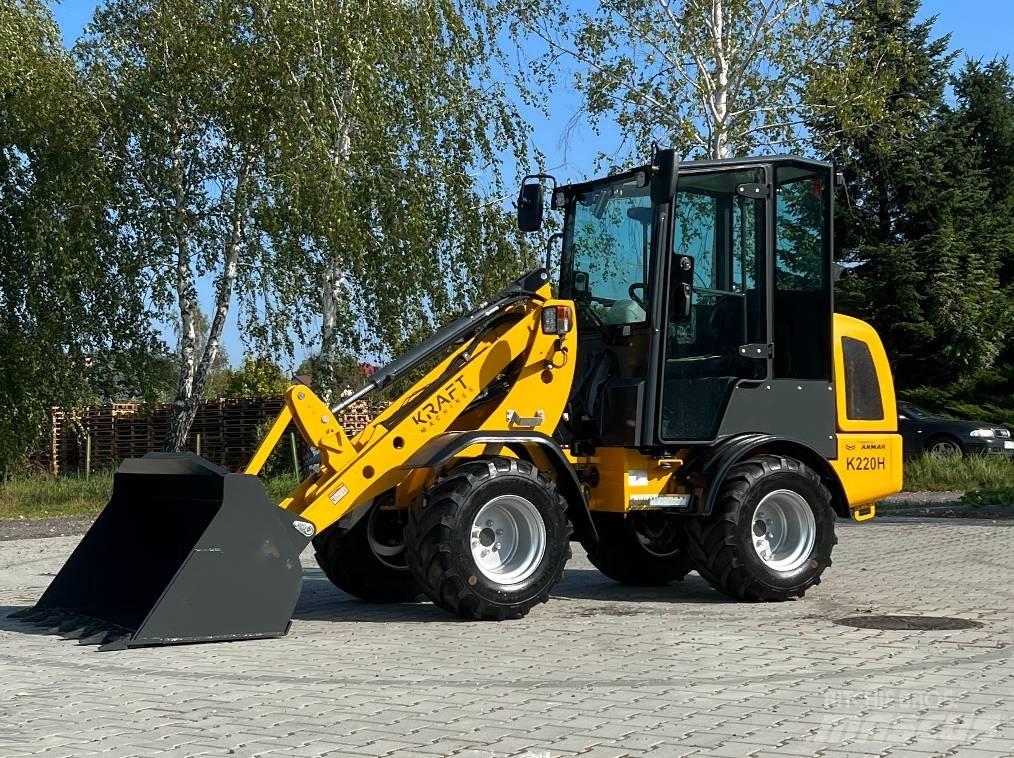 Kraft K220H Gumikerekes homlokrakodók
