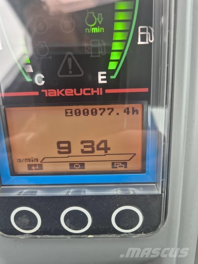 Takeuchi TB225 V0B Mini kotrók < 7t
