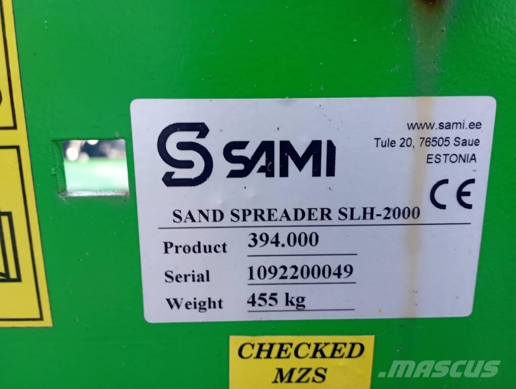 Sami SLH 2000 ZM-602 Homok és Sószórók