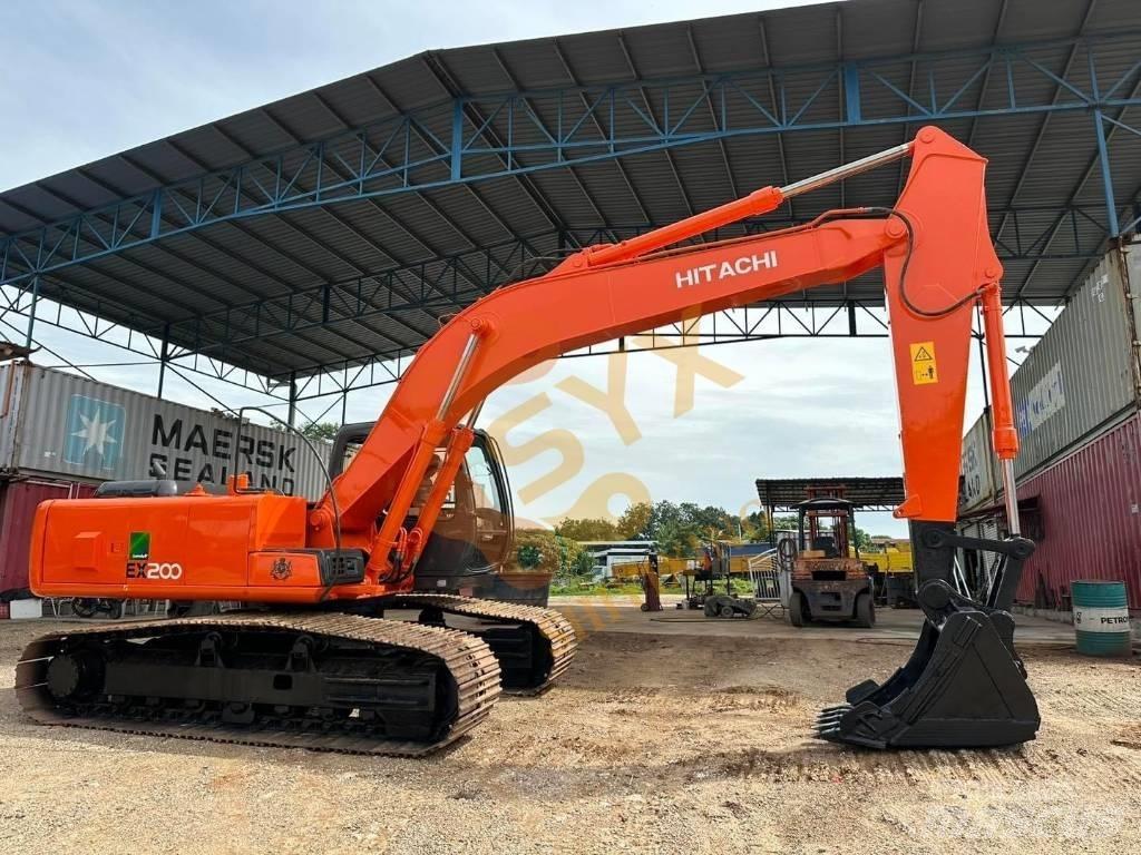 Hitachi ZX 200 Lánctalpas kotrók