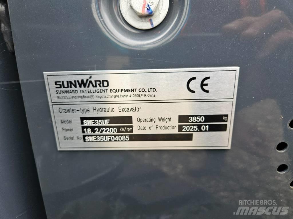 Sunward SWE 35 UF Mini kotrók < 7t