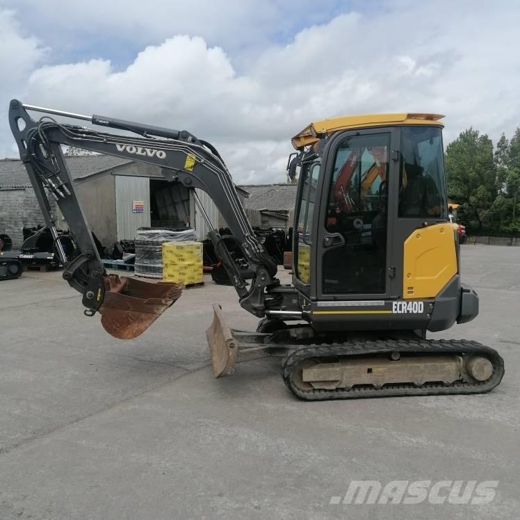 Volvo ECR 40 D Mini kotrók < 7t