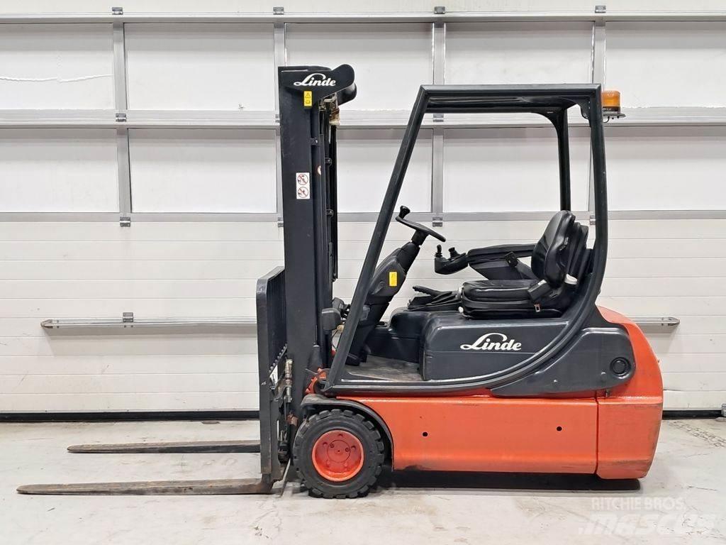 Linde E18C-02 Elektromos targoncák