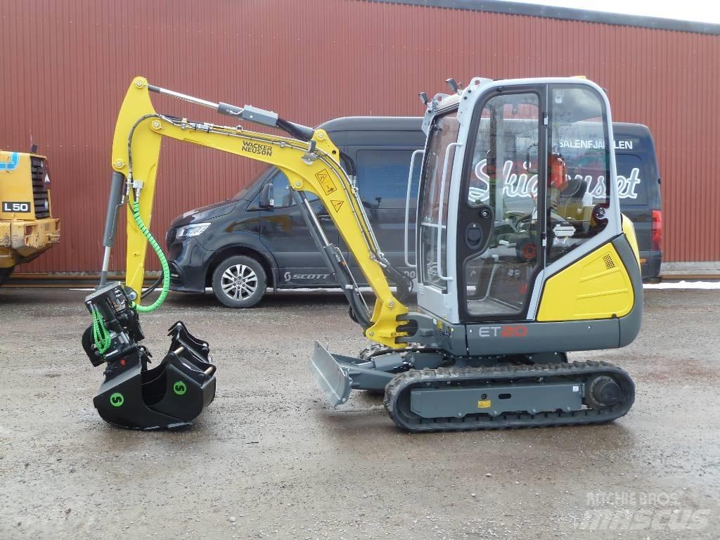 Wacker Neuson ET20 Mini kotrók < 7t