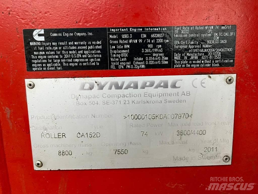 Dynapac CA152D Egydobos hengerek