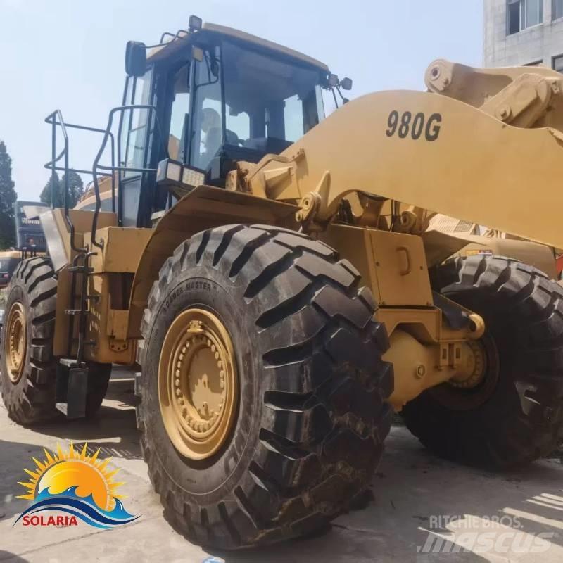 CAT 980 G Gumikerekes homlokrakodók