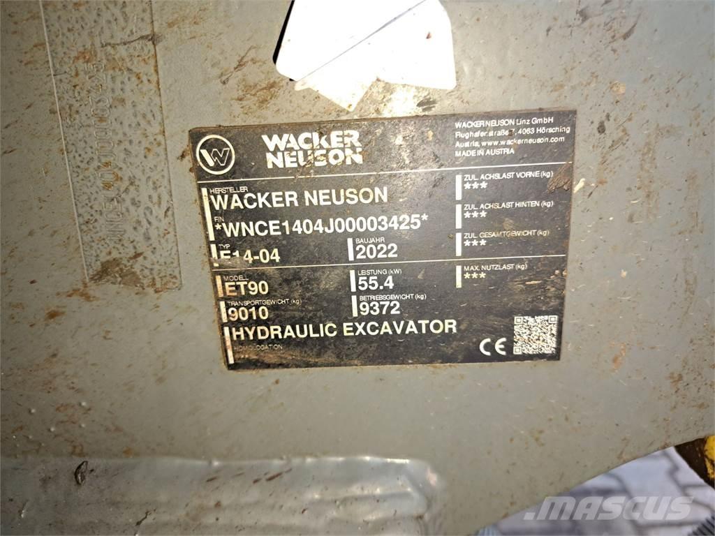 Wacker Neuson ET90 Lánctalpas kotrók