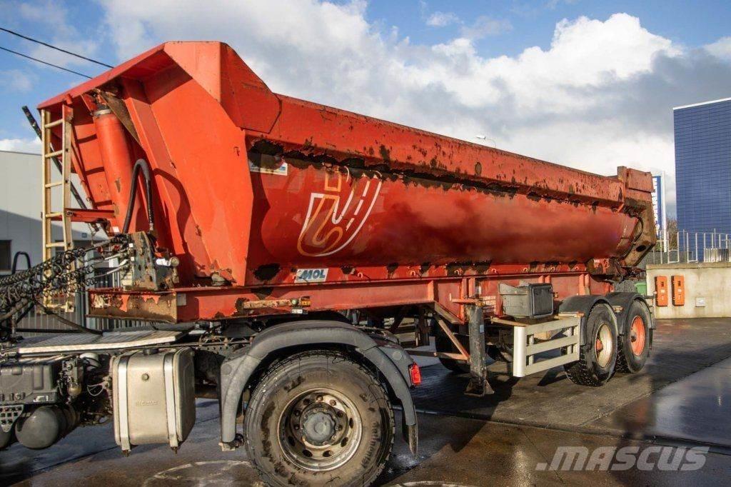 MOL K85F/20T/37ST Billenő félpótkocsik