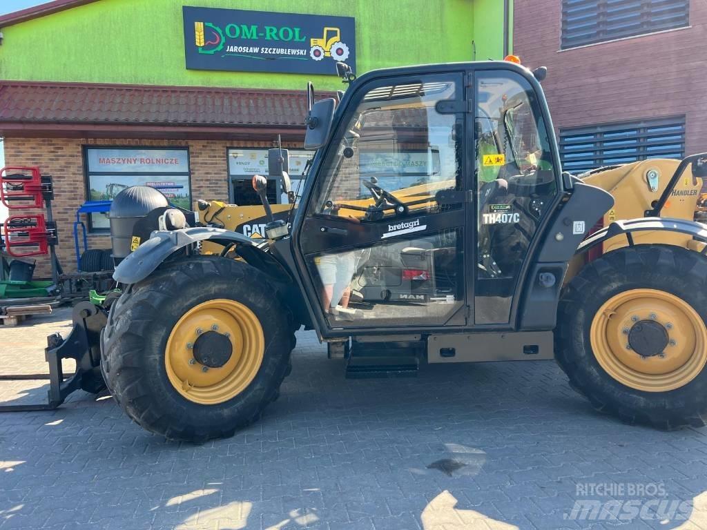 CAT TH 407 C Teleszkópos rakodók