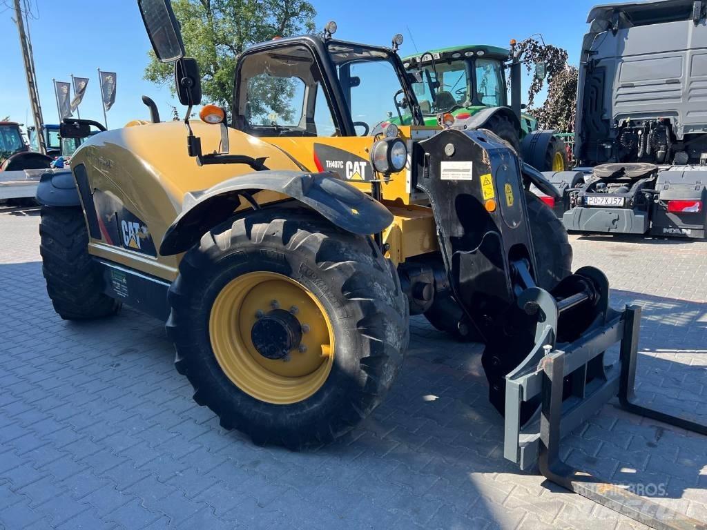 CAT TH 407 C Teleszkópos rakodók